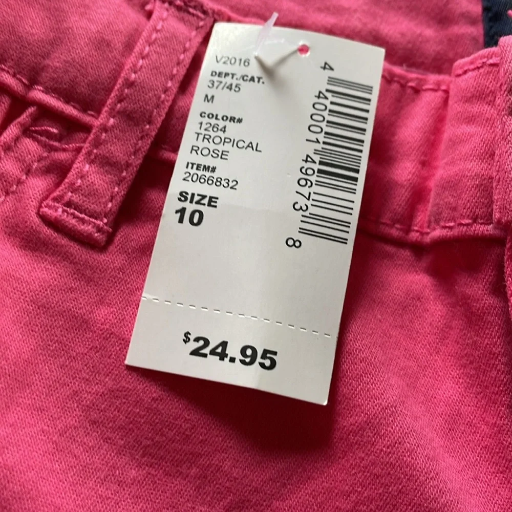 The Children’s Place pink girls pants adjustable waist size 10 NWT